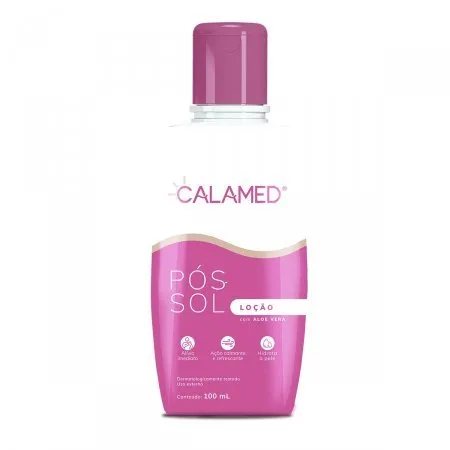 Calamed Loção Pós-sol Aloe Vera com 100ml