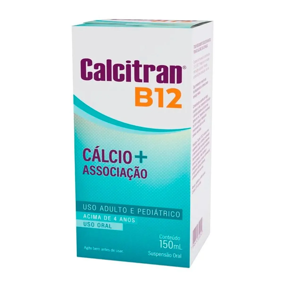 Calcitran B12 Suspensão Oral Com 150Ml