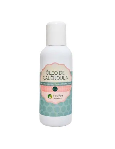 Óleo Corporal - Calêndula - Cativa - Frasco com 120ml