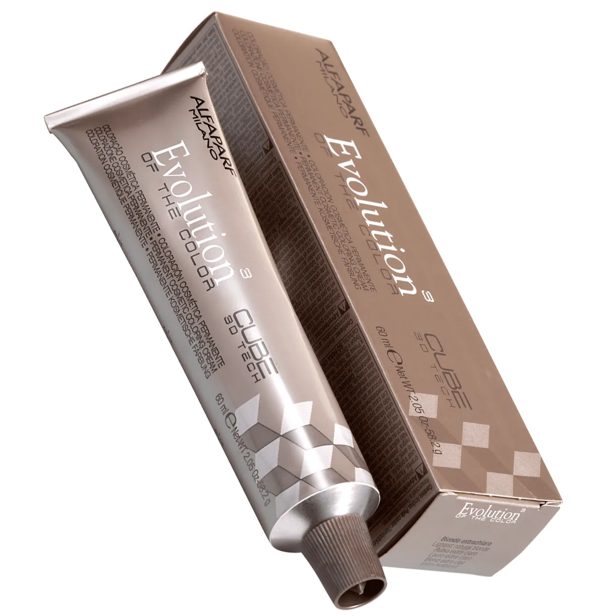 Coloração Evolution Of The Color 60ml Alfaparf .02 Cube