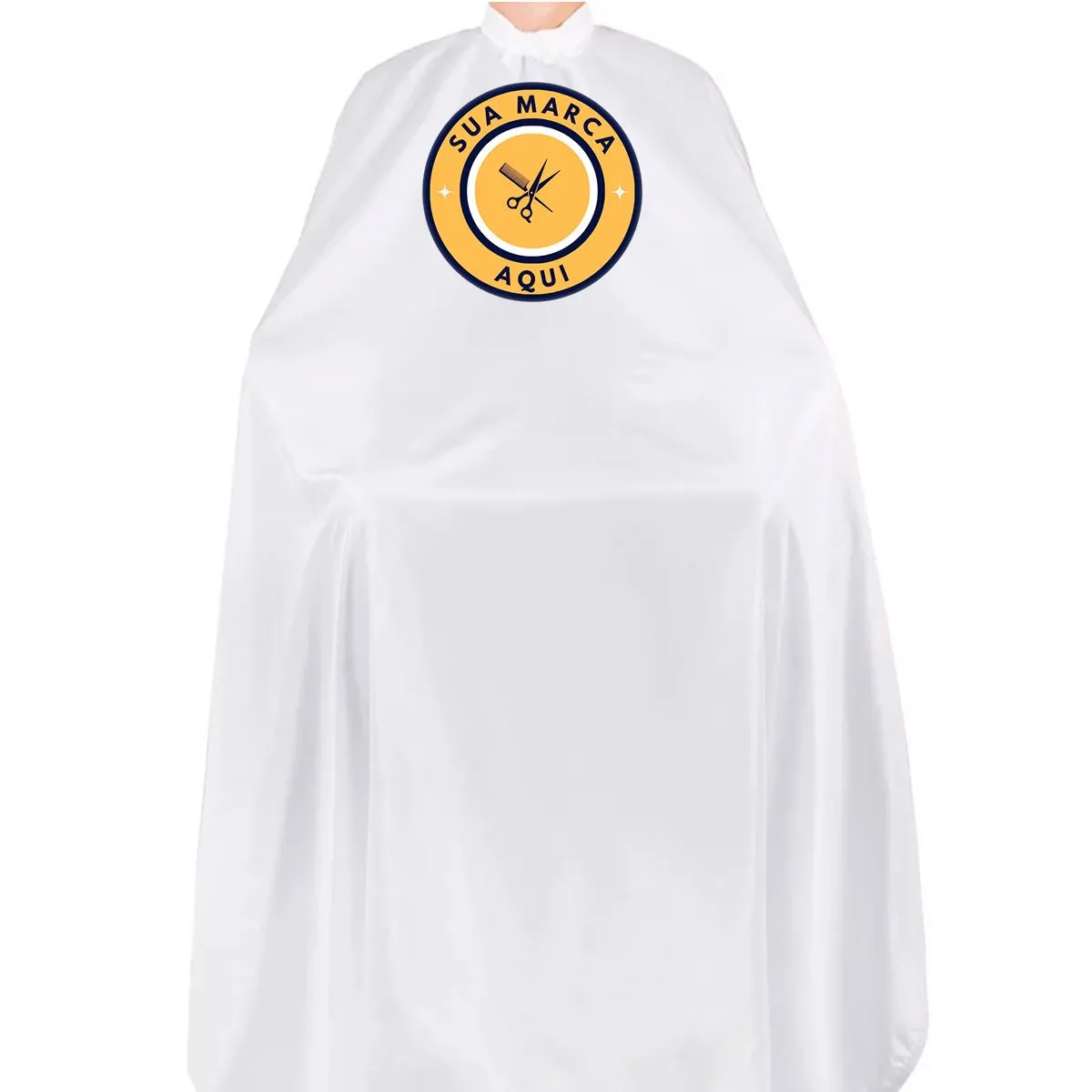 Capa de Corte PRO Personalize com sua logo branco 2.10 Metros