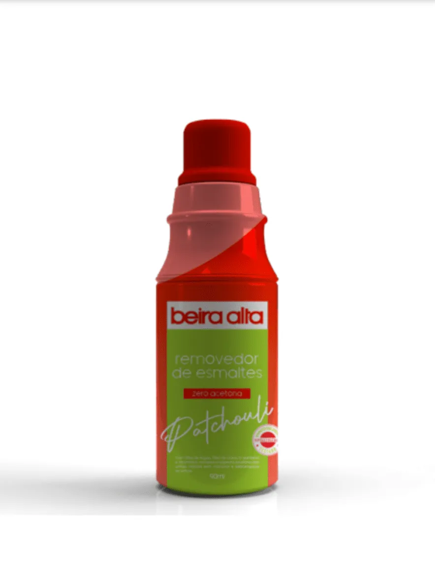 REMOVEDOR DE ESMALTES BEIRA ALTA ZERO ACETONA PATCHOULI