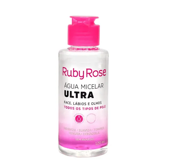 ÁGUA MICELAR RUBY ROSE ULTRA 120ml