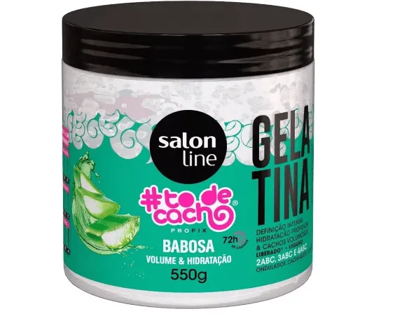 GELATINA SALON LINE BABOSA 550g #TODECACHO
