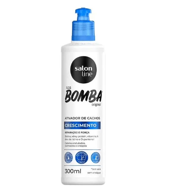 ATIVADOR DE CACHOS SALON LINE CRESCIMENTO SOS BOMBA 300g