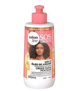 CREME PENTEAR SALON LINE MEL CACHOS INTENSOS 300ml - SOS CACHOS