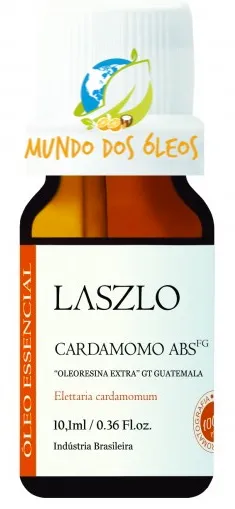 Óleo Absoluto de Cardamomo - Laszlo - Frasco com 10ml