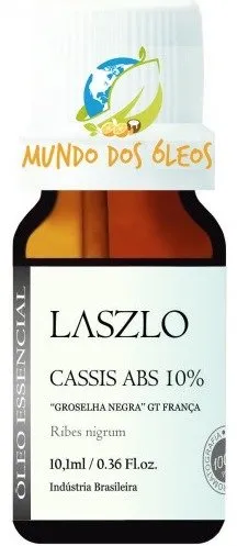 Óleo Absoluto de Cassis "Groselha Negra" 10% - Laszlo - Frasco com 10m