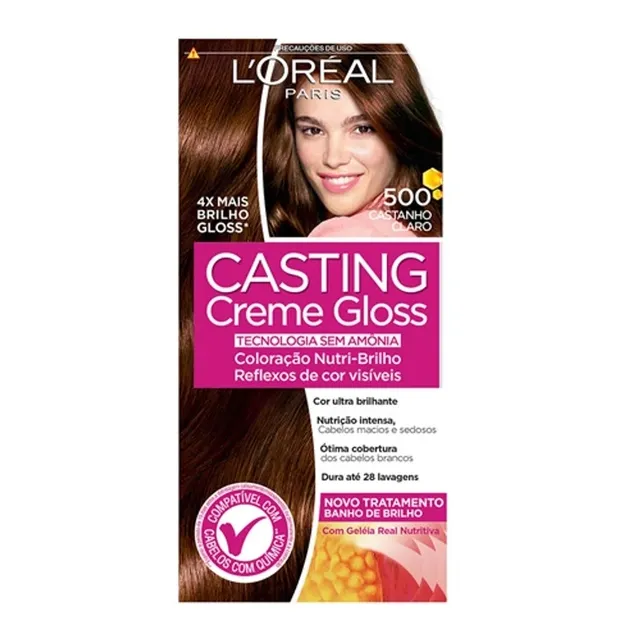 CASTING GLOSS 500 CASTANHO CLARO