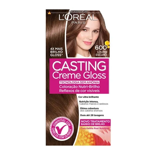 CASTING CREME GLOSS 600 LOURO ESCURO