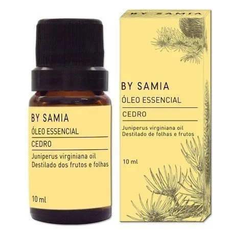 Óleo Essencial de Cedro - By Samia - Frasco com 10ml