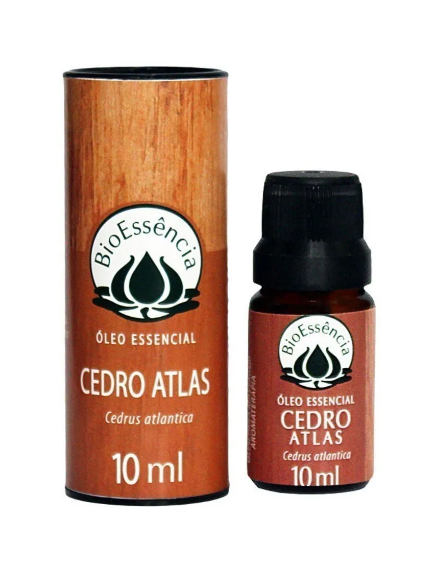 Óleo Essencial de Cedro do Atlas - BioEssência - Frasco com 10ml