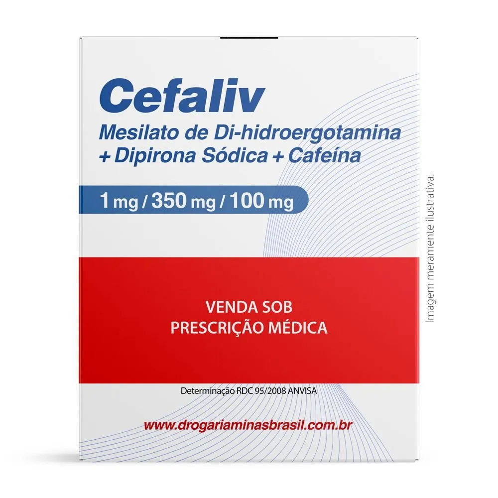Cefaliv Com 12 Comprimidos