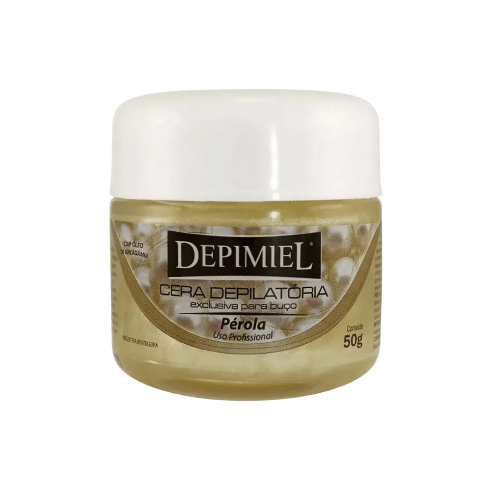 Cera Depilatória Depimiel Buço Pérola 50g