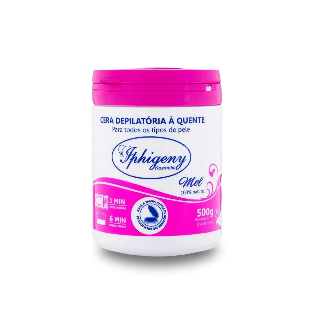 Cera Depilatória Quente Iphigeny Mel 500g