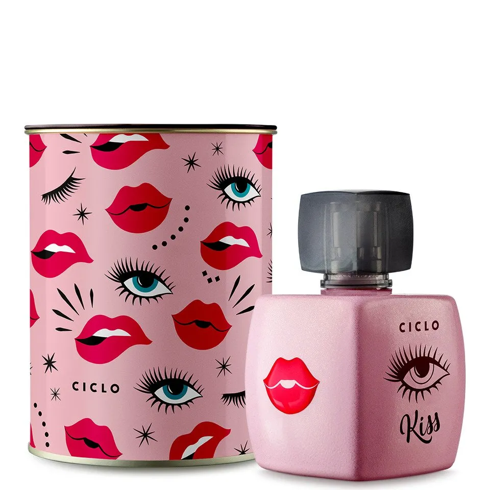 Ciclo Deo Colônia Kiss Lata 100ml