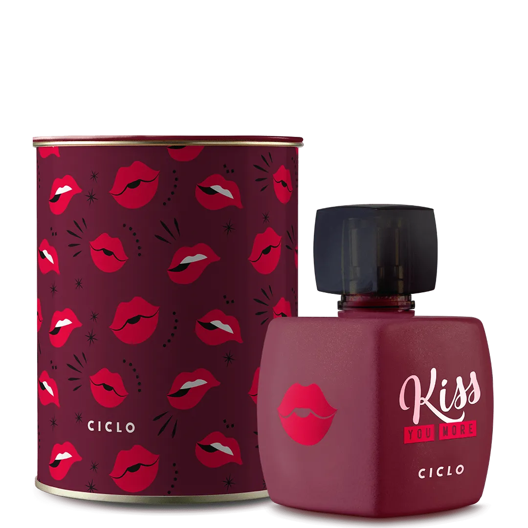 Ciclo Deo Colônia Kiss You More Lata 100ml