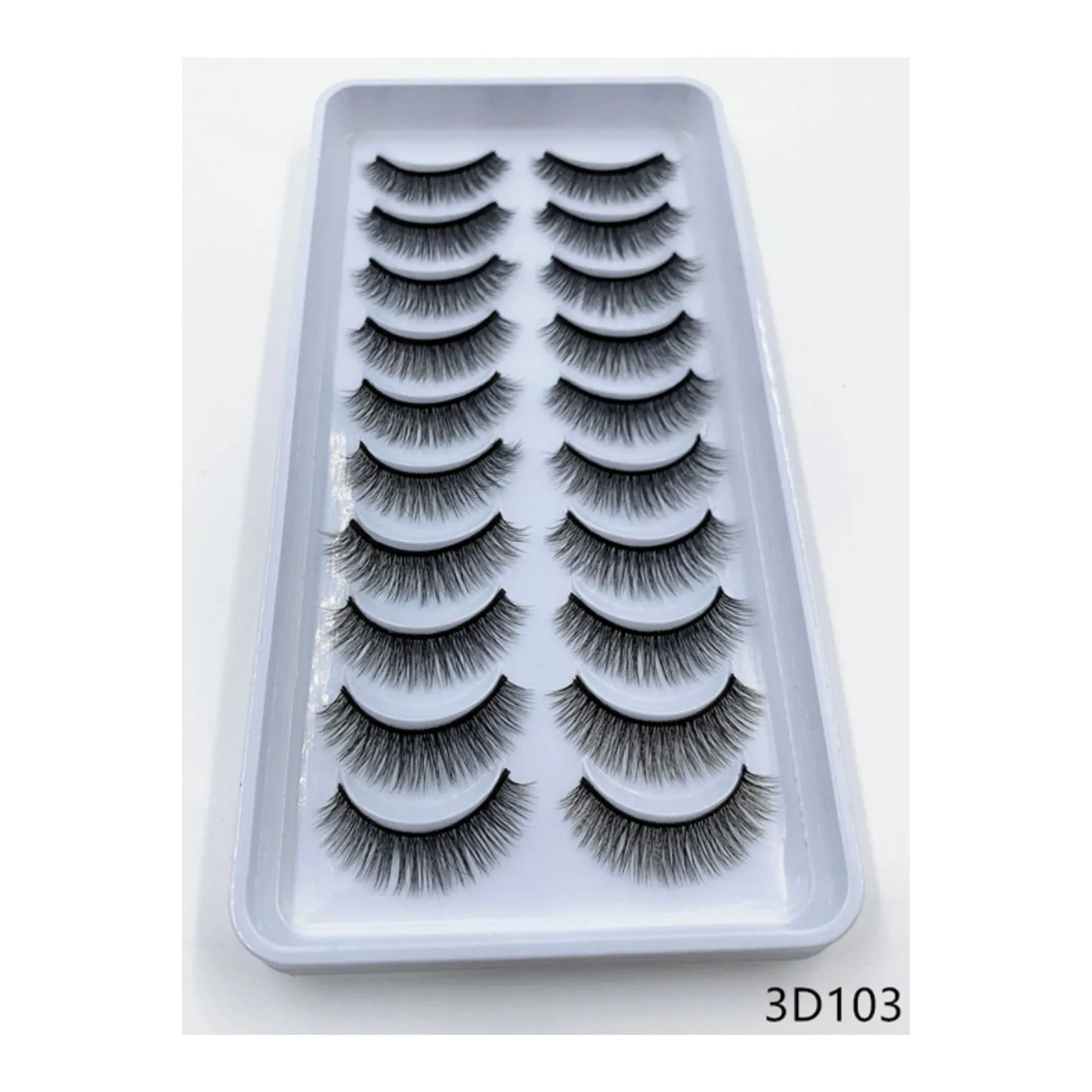 Cílios Postiços 3D Modelo 103 10 Pares