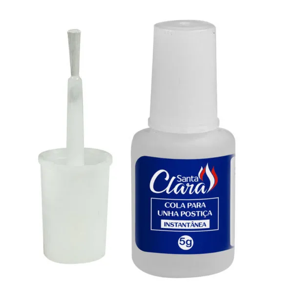 COLA SANTA CLARA PARA UNHAS POSTICA 5G R.5066