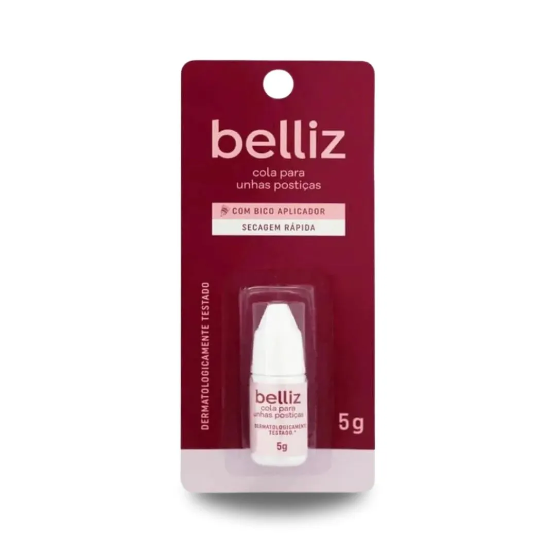 Cola Para Unhas Postiças Belliz 5g