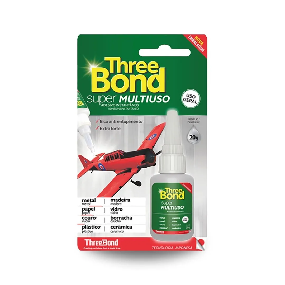 Cola Threebond Super Multiuso 20g