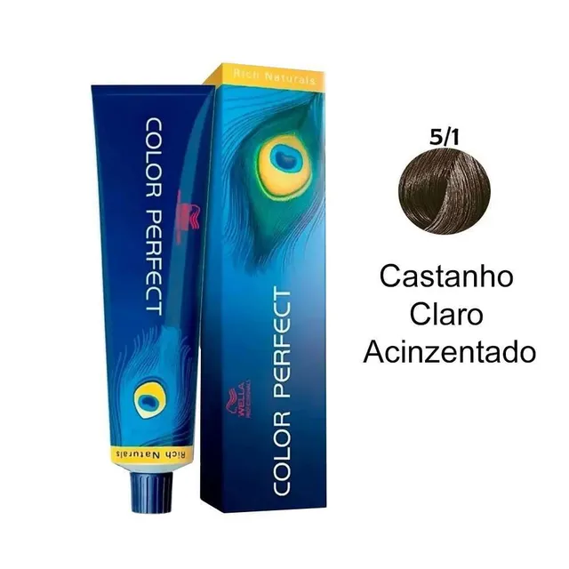 Wella Professionals Color Perfect 5/1 Castanho Claro Acinzentado
