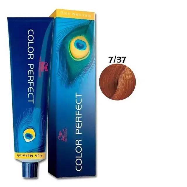 Wella Professionals Color Perfect 7/37 Louro Médio Dourado Marrom