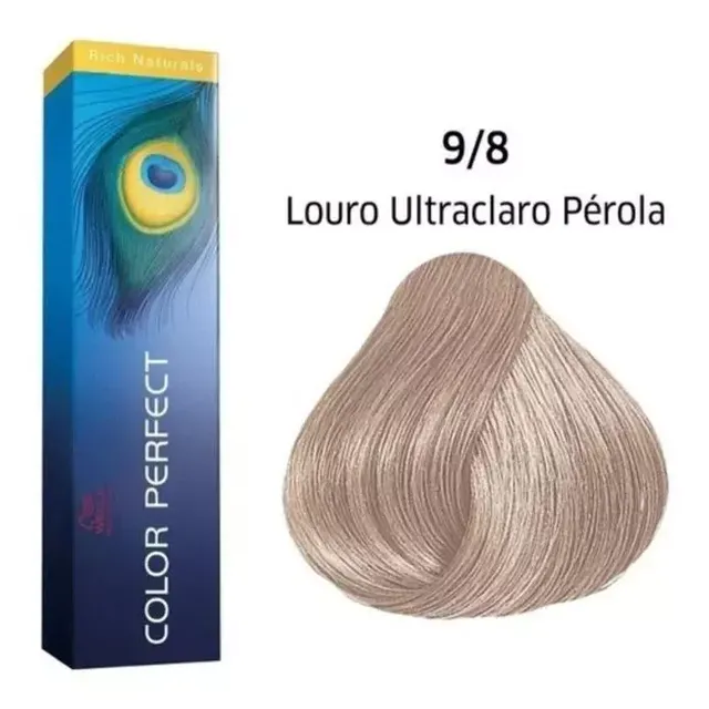 Wella Professionals Color Perfect 9/8 Louro Ultraclaro Pérola