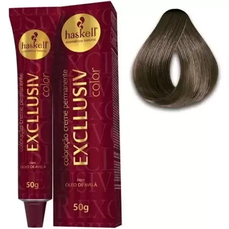Coloração Excllusiv Color 7.0 Louro Médio - Haskell