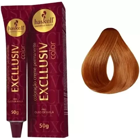 Coloração Excllusiv Color 7.34 Caramelo - Haskell
