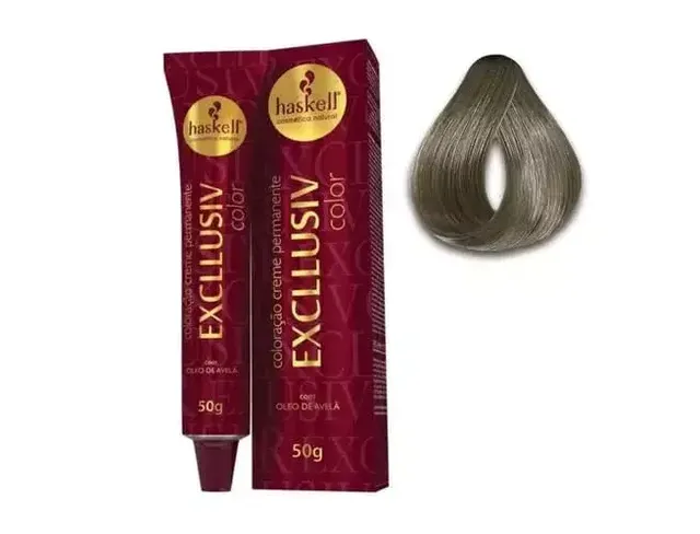 Coloração Excllusiv Color 9.1 Louro Muito Claro Acinzentado - Haskell