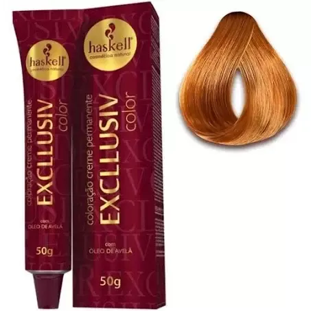 Coloração Excllusiv Color 9.34 Louro Muito Claro Dourado Acobreado - Haskell