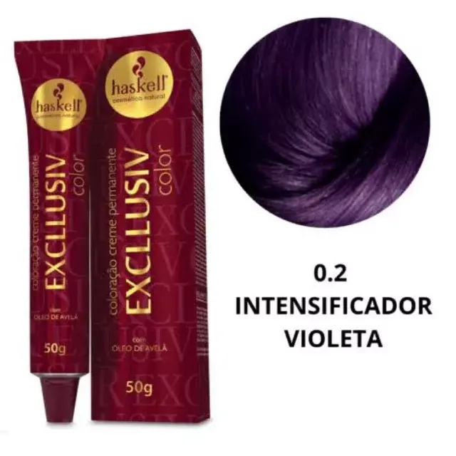 Coloração Excllusiv Color 0.2 Intensificador Violeta - Haskell