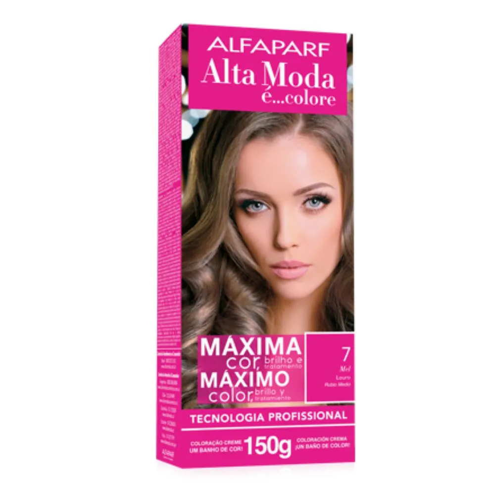 Coloração Creme Alta Moda 7 Louro