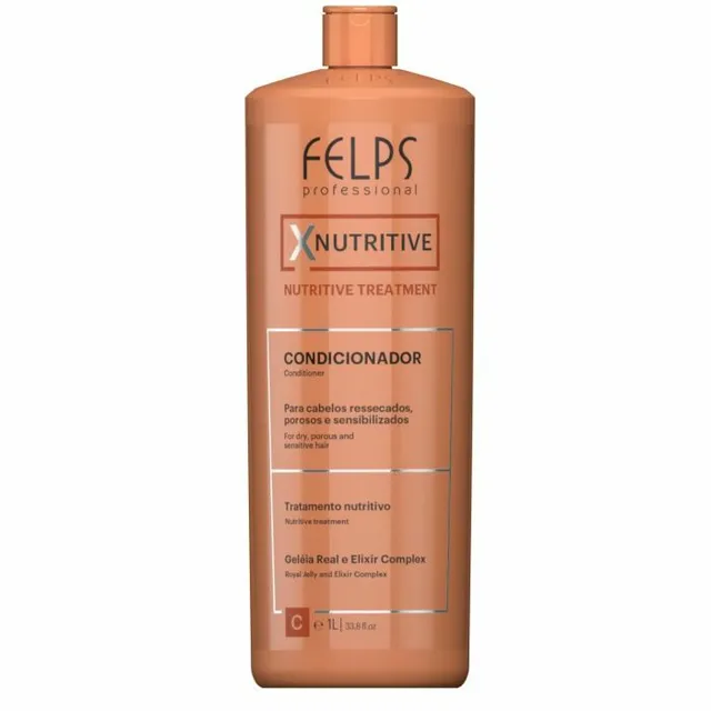 Condicionador de Nutrição Capilar XNutritive 1000ml - Felps