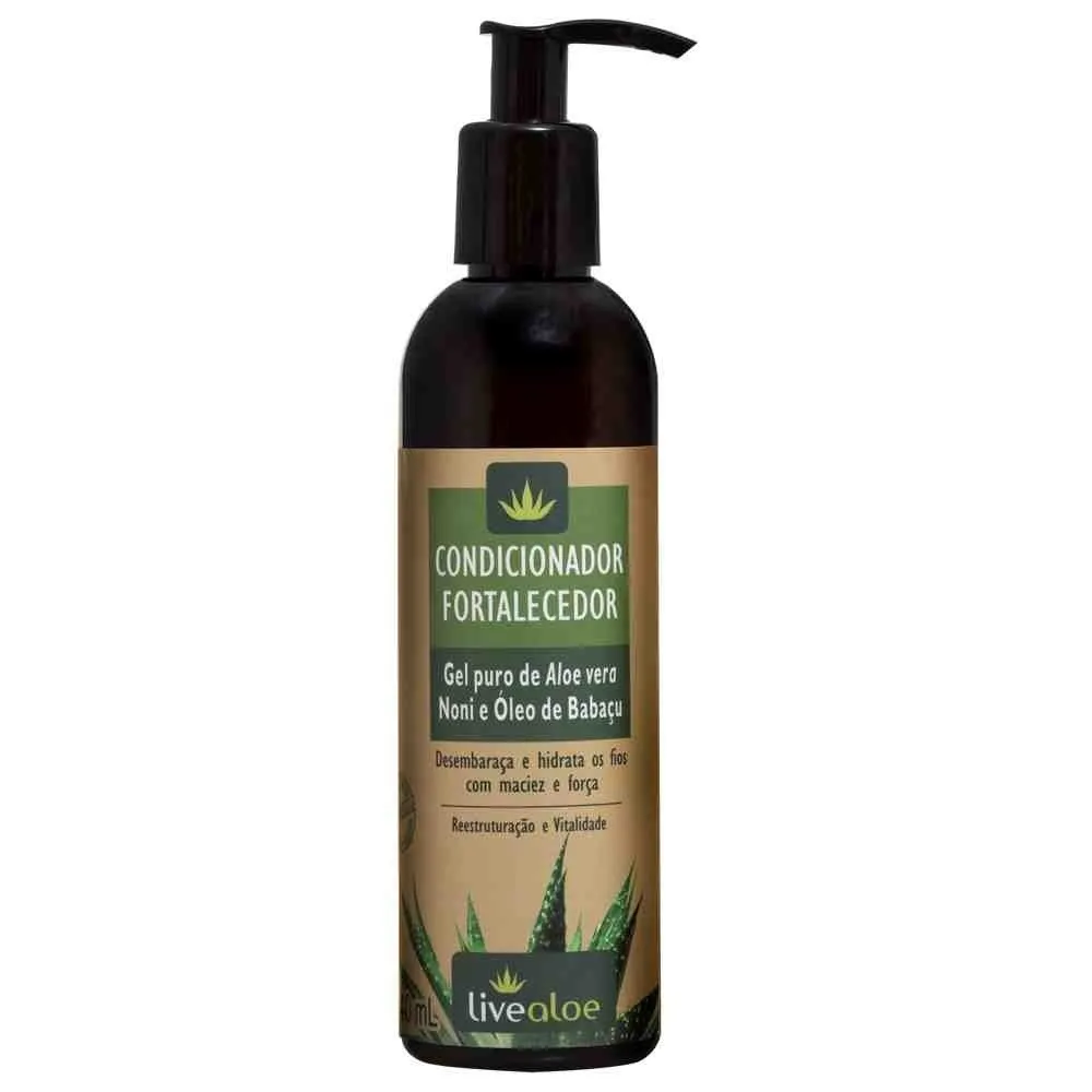 Condicionador Fortalecedor - LiveAloe - Frasco com 240ml