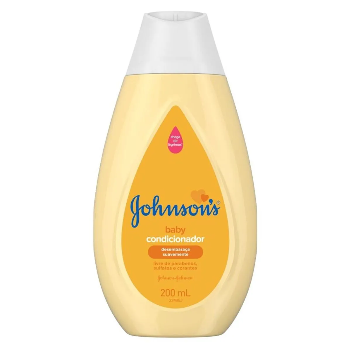 Condicionador Johnson'S Baby Regular Desembaraça Suavemente 200Ml