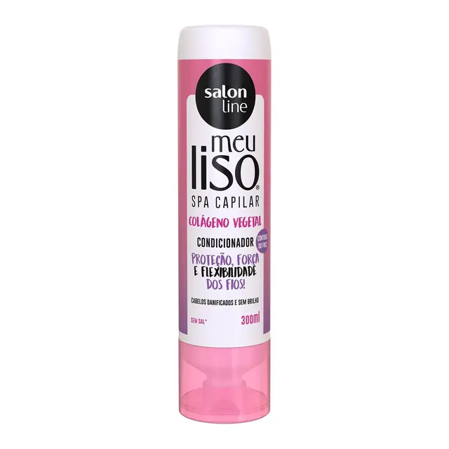 Condicionador Meu Liso Spa Capilar Colágeno Vegetal 300ml - Salon Line