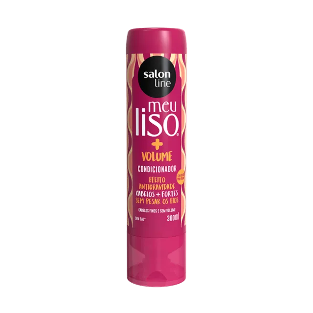 Condicionador Meu Liso + Volume 300ml - Salon Line