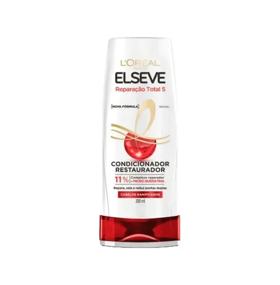 Condicionador Elseve Reparação Total 5+ 200ml