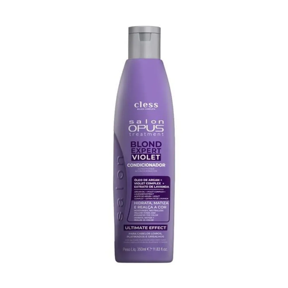 Condicionador Blond Expert Violet Salon Opus Cless 350ml