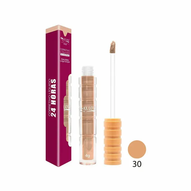 Corretivo Líquido 24 Horas Cor: 30 Max Love