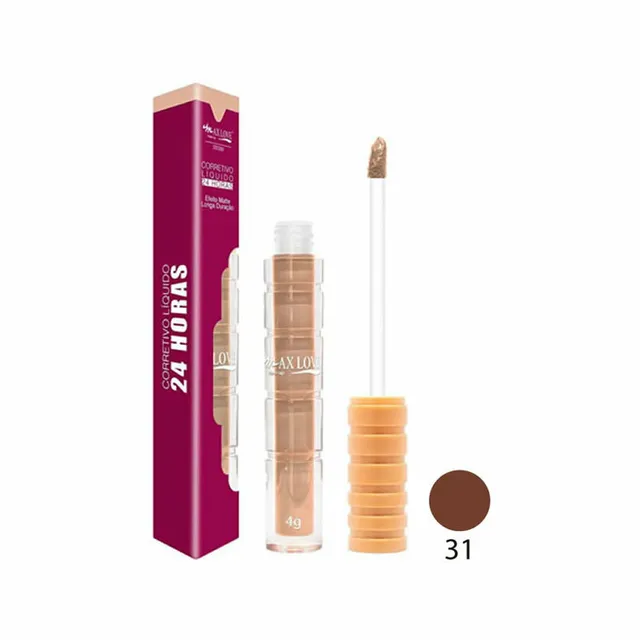 Corretivo Líquido 24 Horas Cor: 31 Max Love
