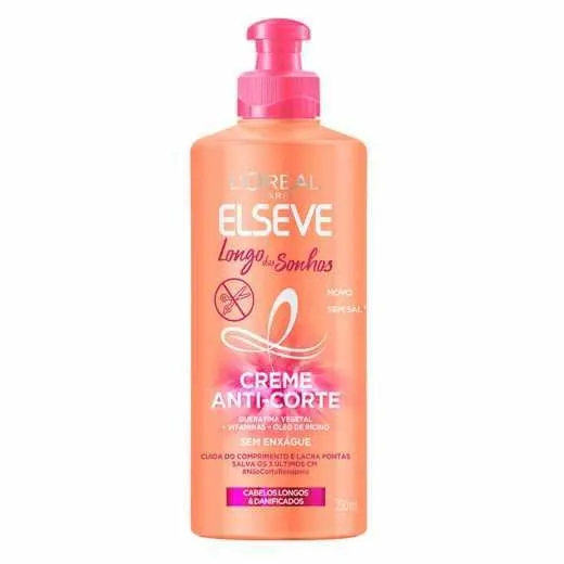 CREME PARA PENTEAR ELSEVE LONGO DOS SONHOS 250ML