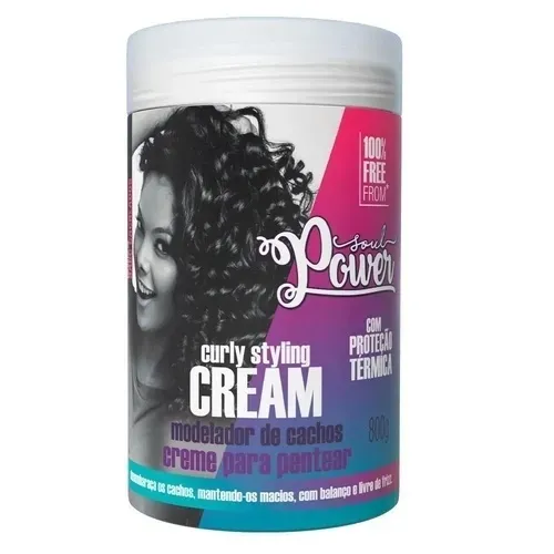 CREME PARA PENTEAR SOUL POWER CURLY STYLING 800G
