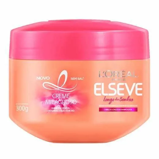 CREME TRATAMENTO ELSEVE LONGO DOS SONHOS 300G