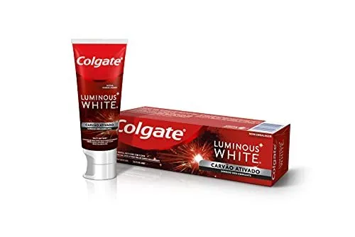 Colgate Creme Dental Luminous White Carvão Ativado 70g
