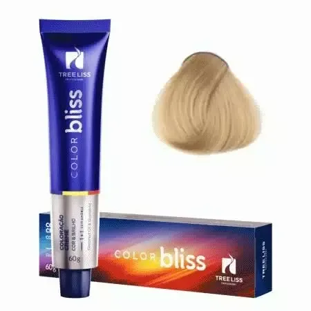 Creme Coloração Color Bliss 10.0 Louro Claríssimo 60g - Tree Liss