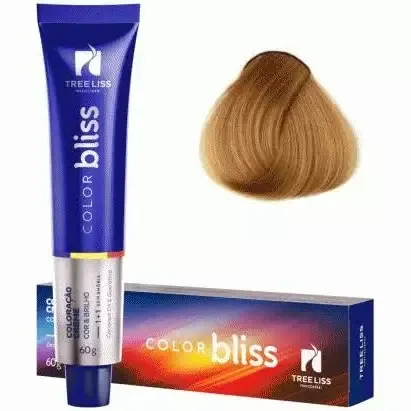 Creme Coloração Color Bliss 9.31 Louro Ultraclaro Bege 60g - Tree Liss