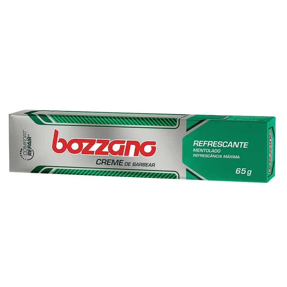 Creme de Barbear Bozzano Refrescante 65 G